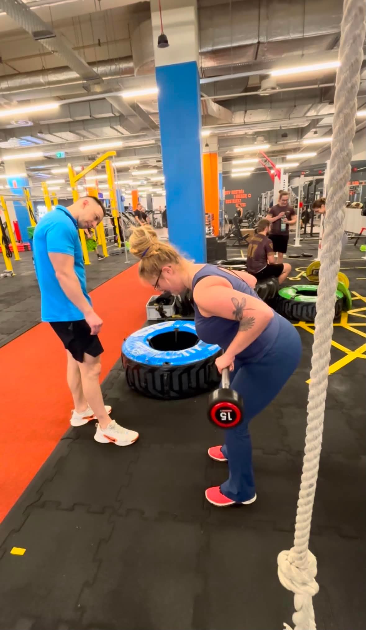Trening funkcjonalny z podopieczną w Bydgoszczy